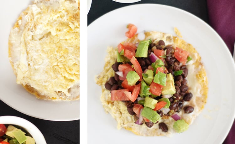 healthy huevos rancheros recipe