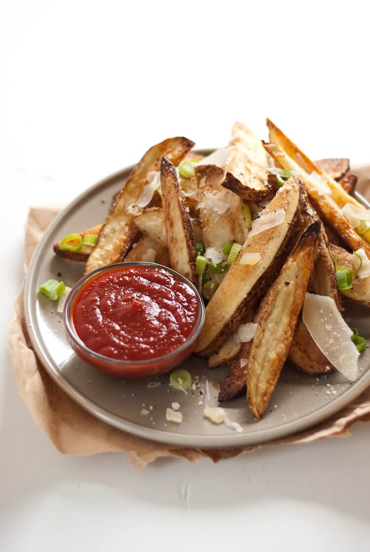 crispy baked french fries