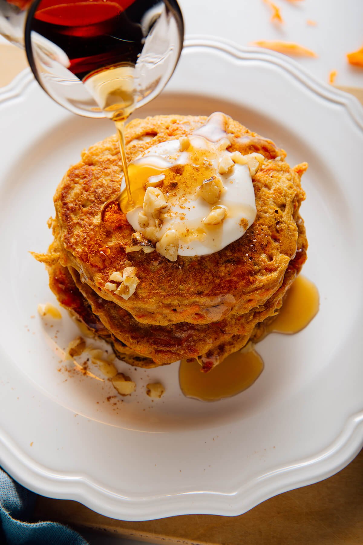 carrot cake pancakes