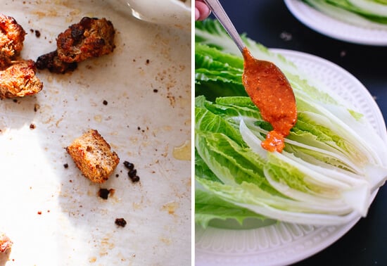 how to make Caesar salad