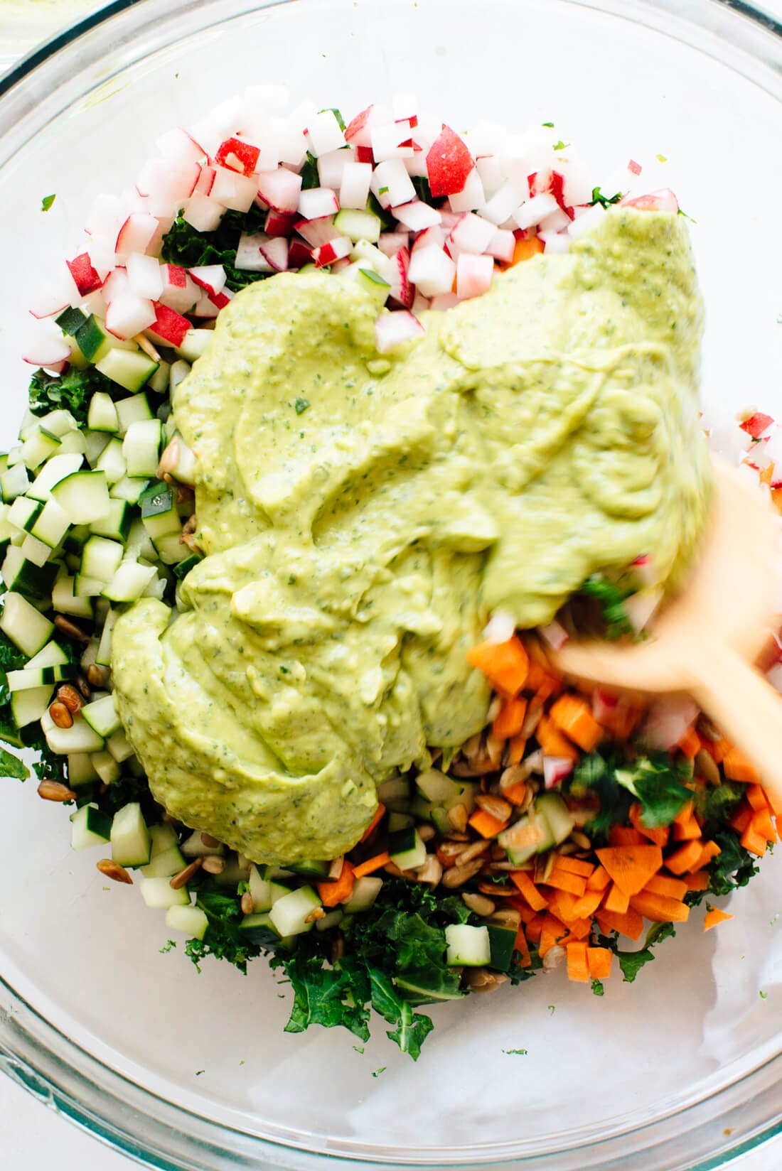 Green Goddess Kale Salad