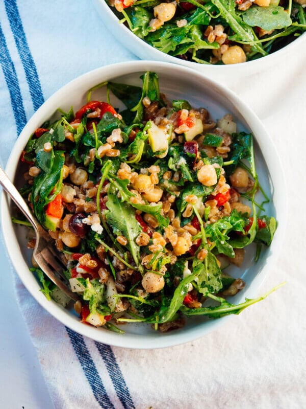 Greek farro salad recipe