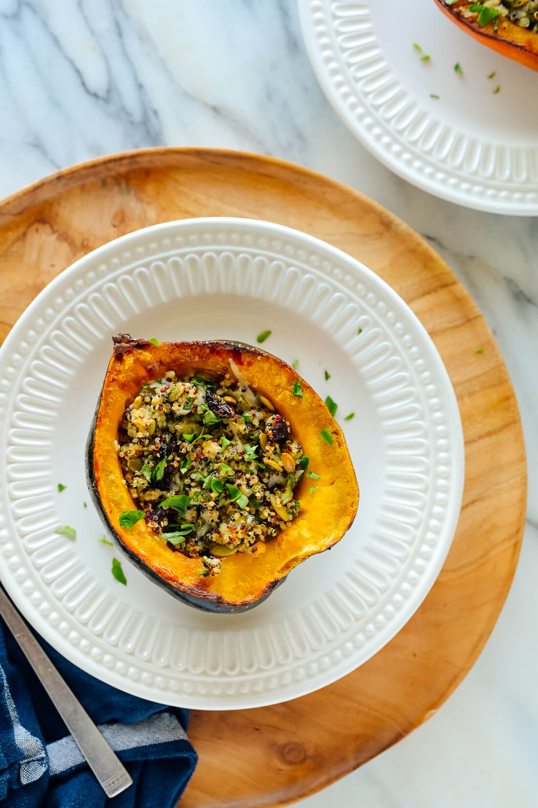 quinoa stuffed acorn squash recipe