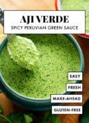 aji verde (Peruvian green sauce) recipe