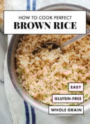 perfect brown rice recipe