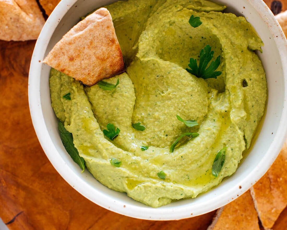 green goddess hummus
