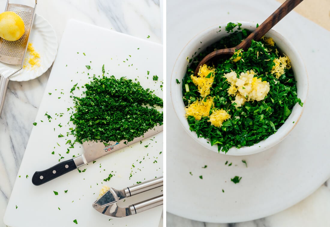 how to make gremolata