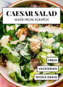 Caesar salad recipe
