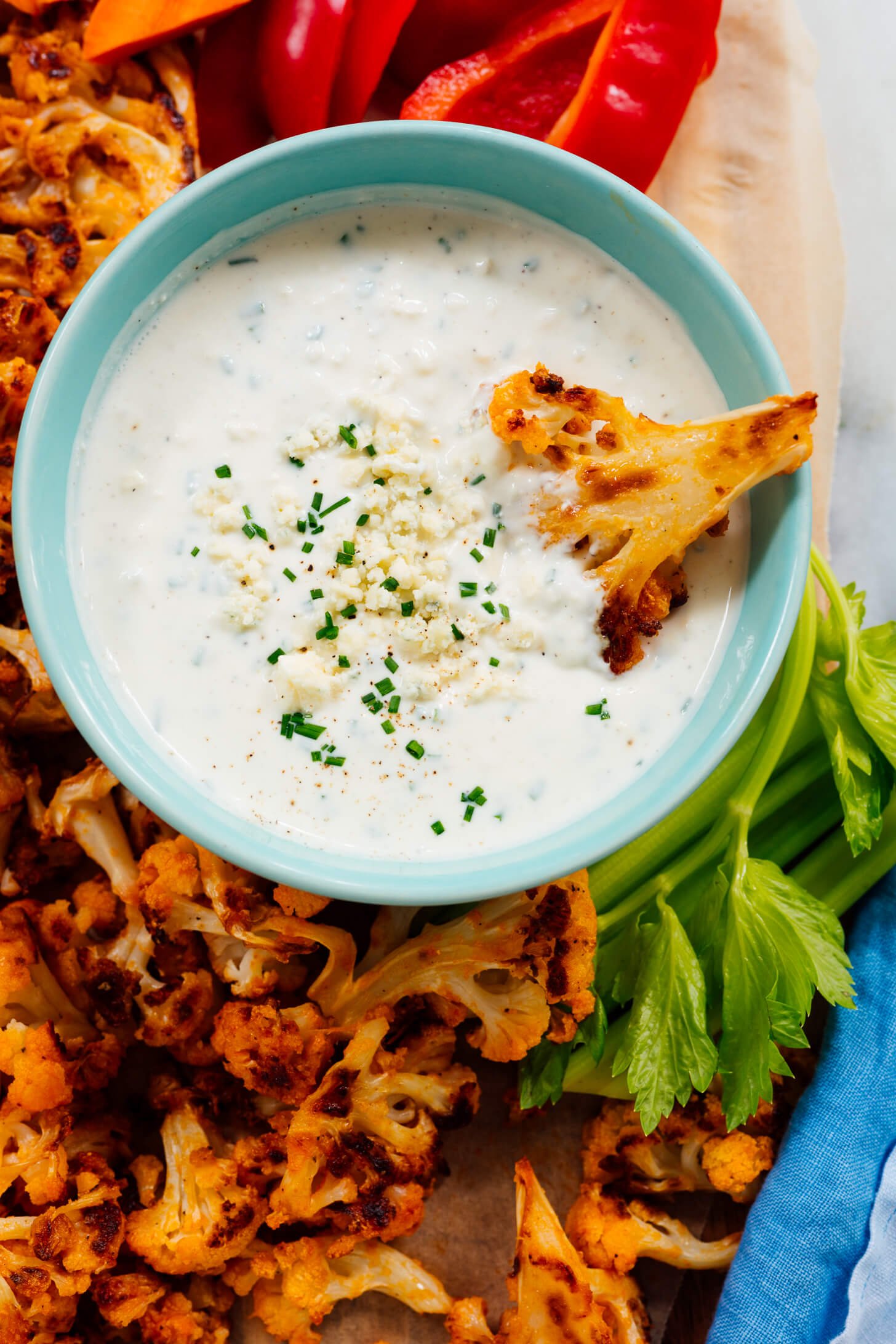 easy blue cheese dip