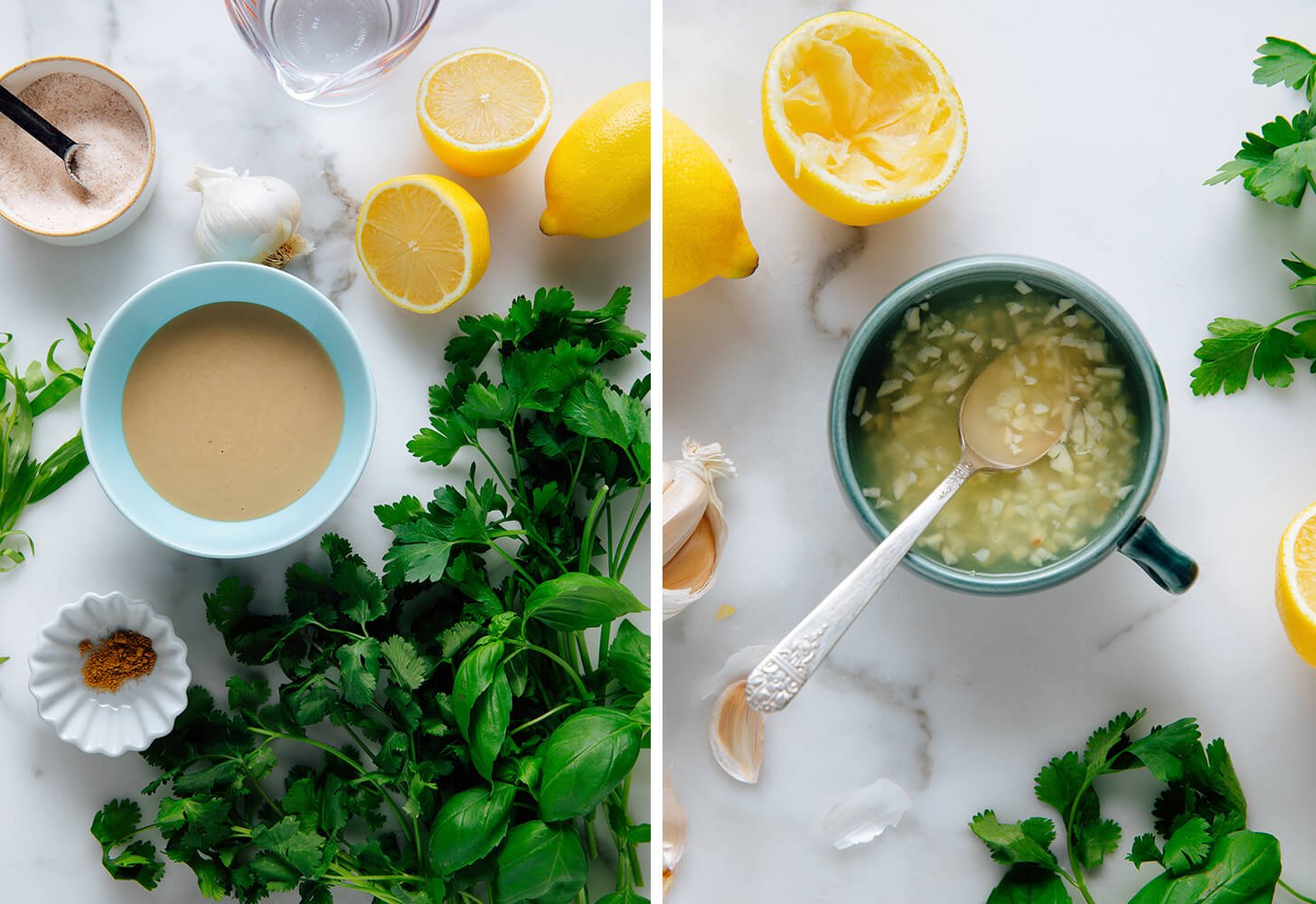 green goddess tahini sauce ingredients